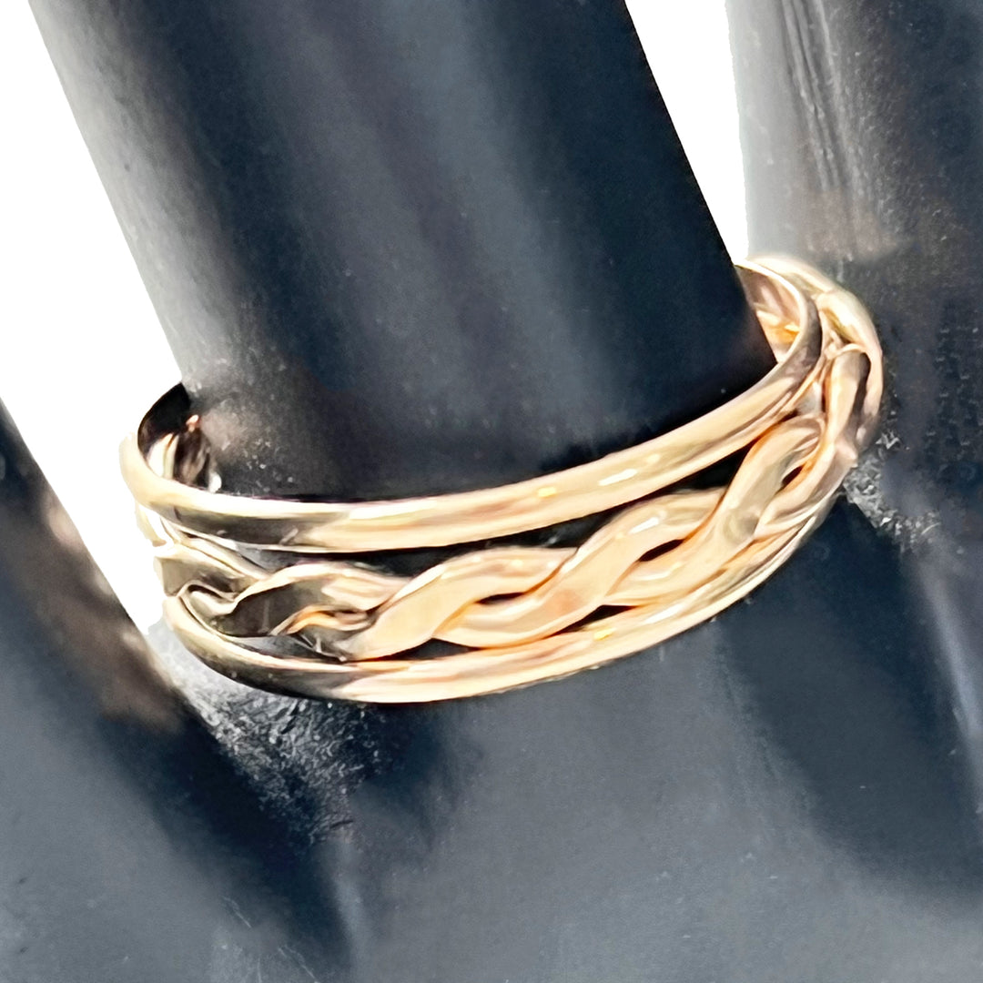 Skinny Bands & Medium Braid Stackable Toe Rings – www.ToeRings.com