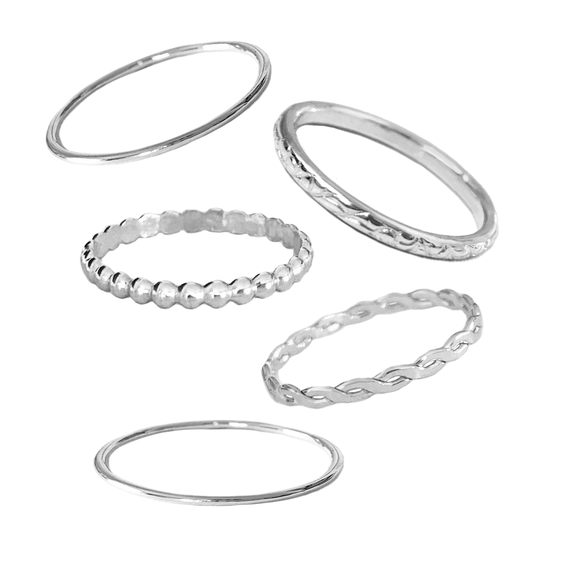 Five Toe Rings Variety Stack NEW!