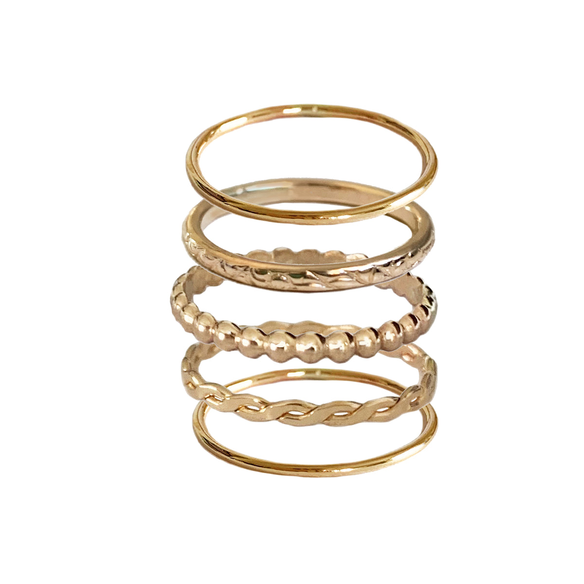 Five Toe Rings Variety Stack - NEW!