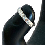 Tri-Cut Sterling Toe Ring